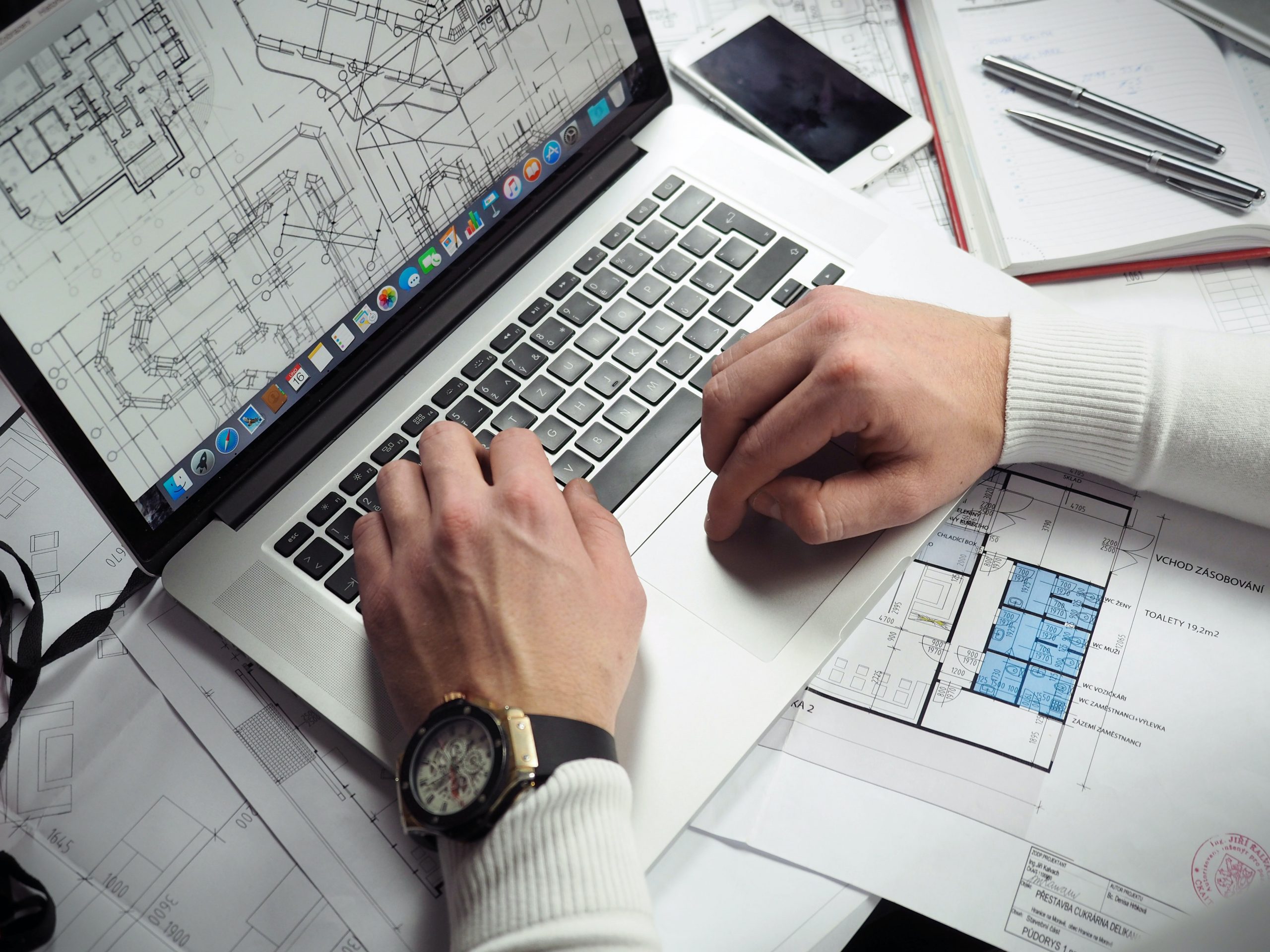 Especialidades de arquitectura: planos a computadora